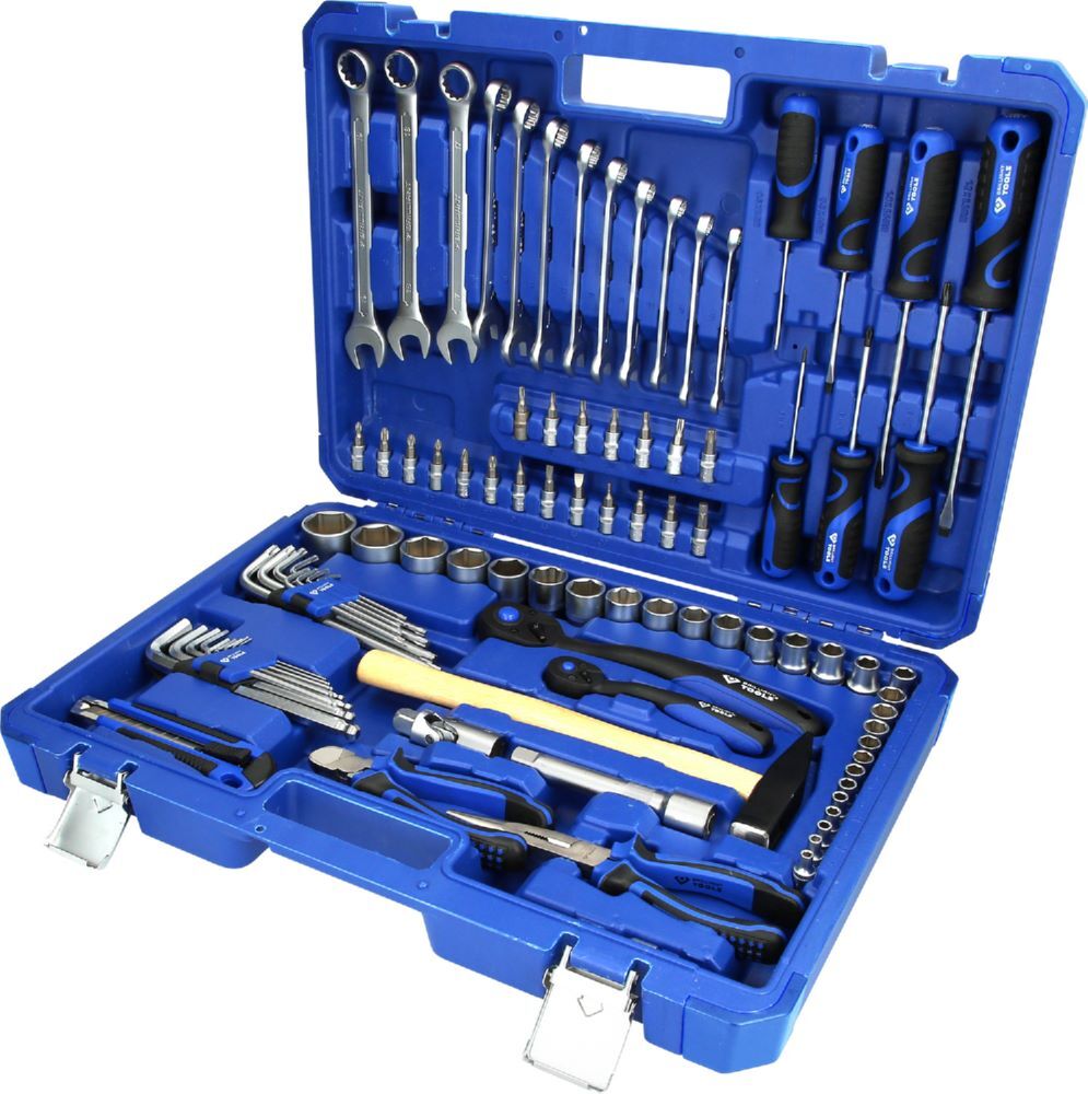 Produktbild Brilliant Tools Universal Werkzeug Satz 1/4 Zoll + 1/2 Zoll 95 teilig