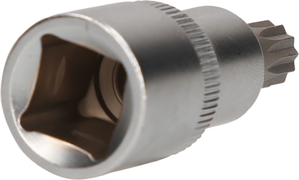 Produktbild 1/2" Vielzahn-Bit-Stecknuss, 55 mm lang, M10 bild 2
