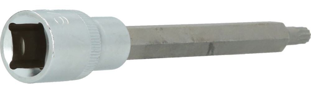 Produktbild 1/2" Vielzahn-Bit-Stecknuss, 140 mm lang, M6 bild 2