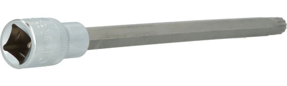 Produktbild 1/2" Vielzahn-Bit-Stecknuss, 200 mm lang, M10 bild 2