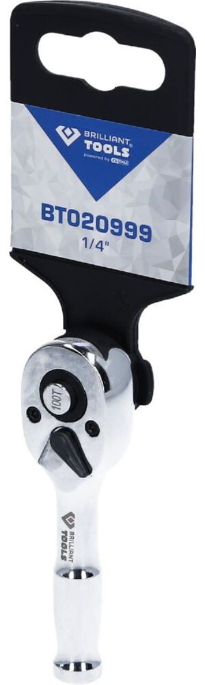 Produktbild 1/4" Mini-Umschaltknarre mit Metallgriff, 100 Zahn bild 4