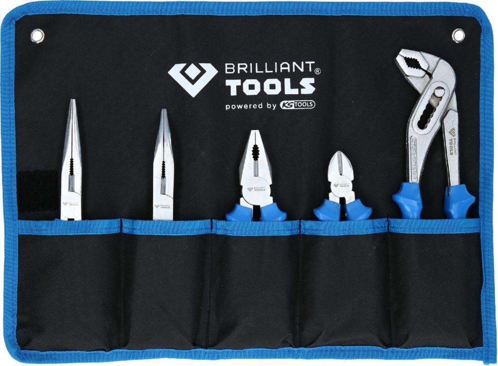 Produktbild Brilliant Tools Zangen Satz 5 teilig
