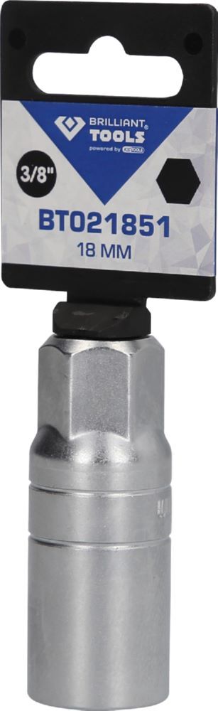 Produktbild 3/8" Zündkerzen-Stecknuss, 18 mm bild 3