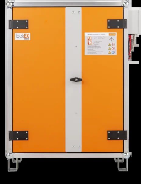 Produktbild Cemo Akku Ladeschrank 8/10 Premium Plus 400V 6 Steckdosen 66 x 88 x 111 cm