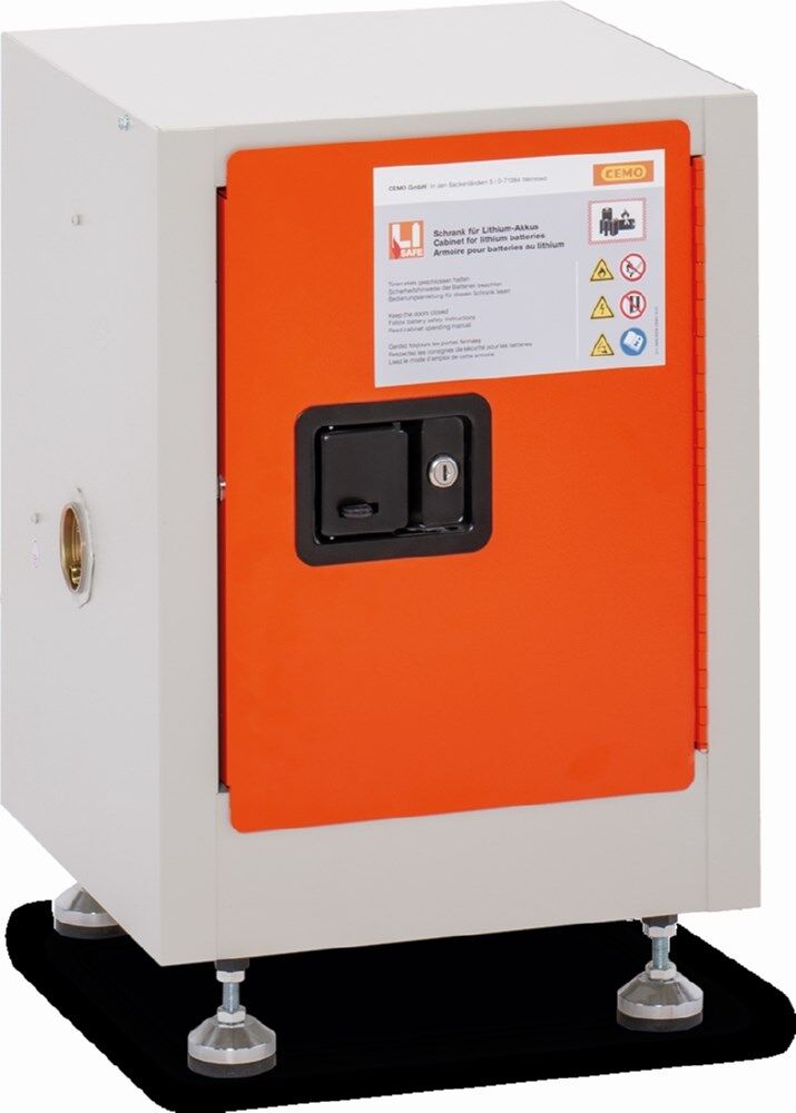 Cemo Akku Lagerschrank FMplus US mit zwei Lagerebenen Produktbild Cemo Akku Lagerschrank FMplus US mit zwei Lagerebenen