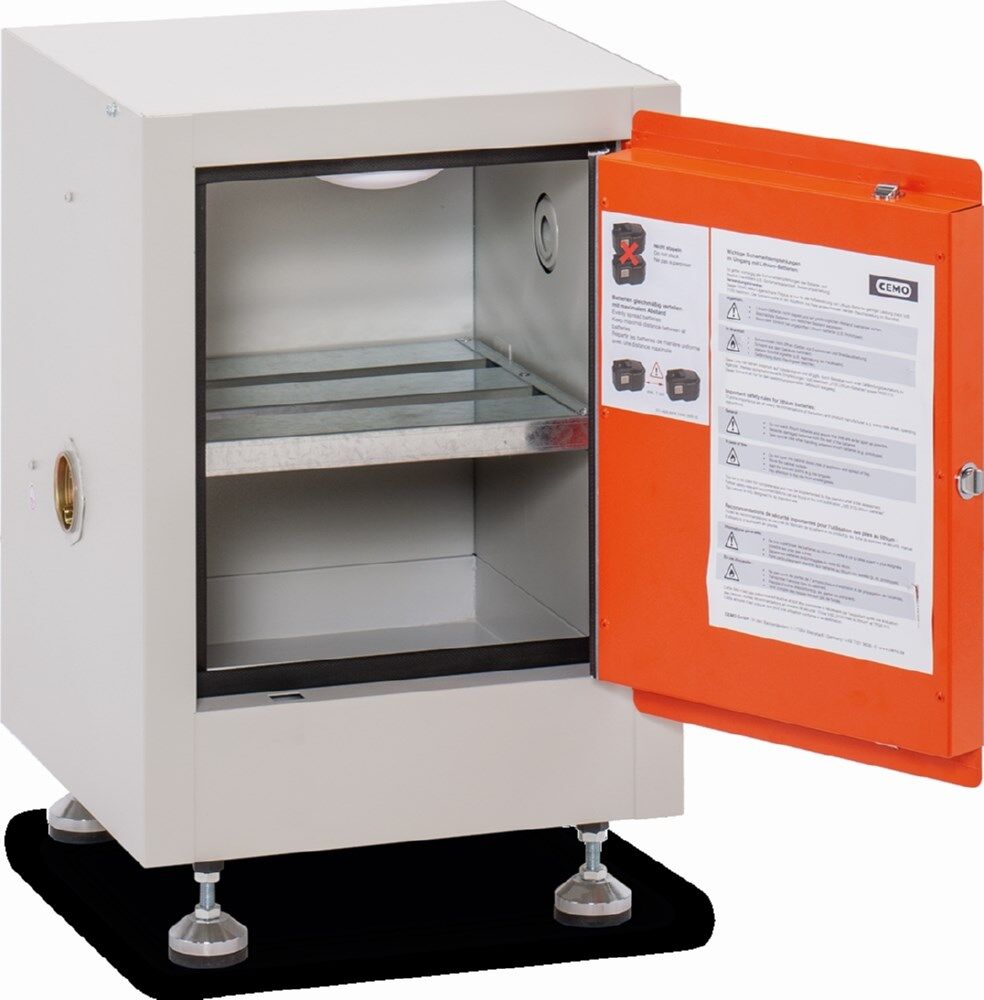 Cemo Akku Lagerschrank FMplus US mit zwei Lagerebenen Produktbild Cemo Akku Lagerschrank FMplus US mit zwei Lagerebenen bild 2