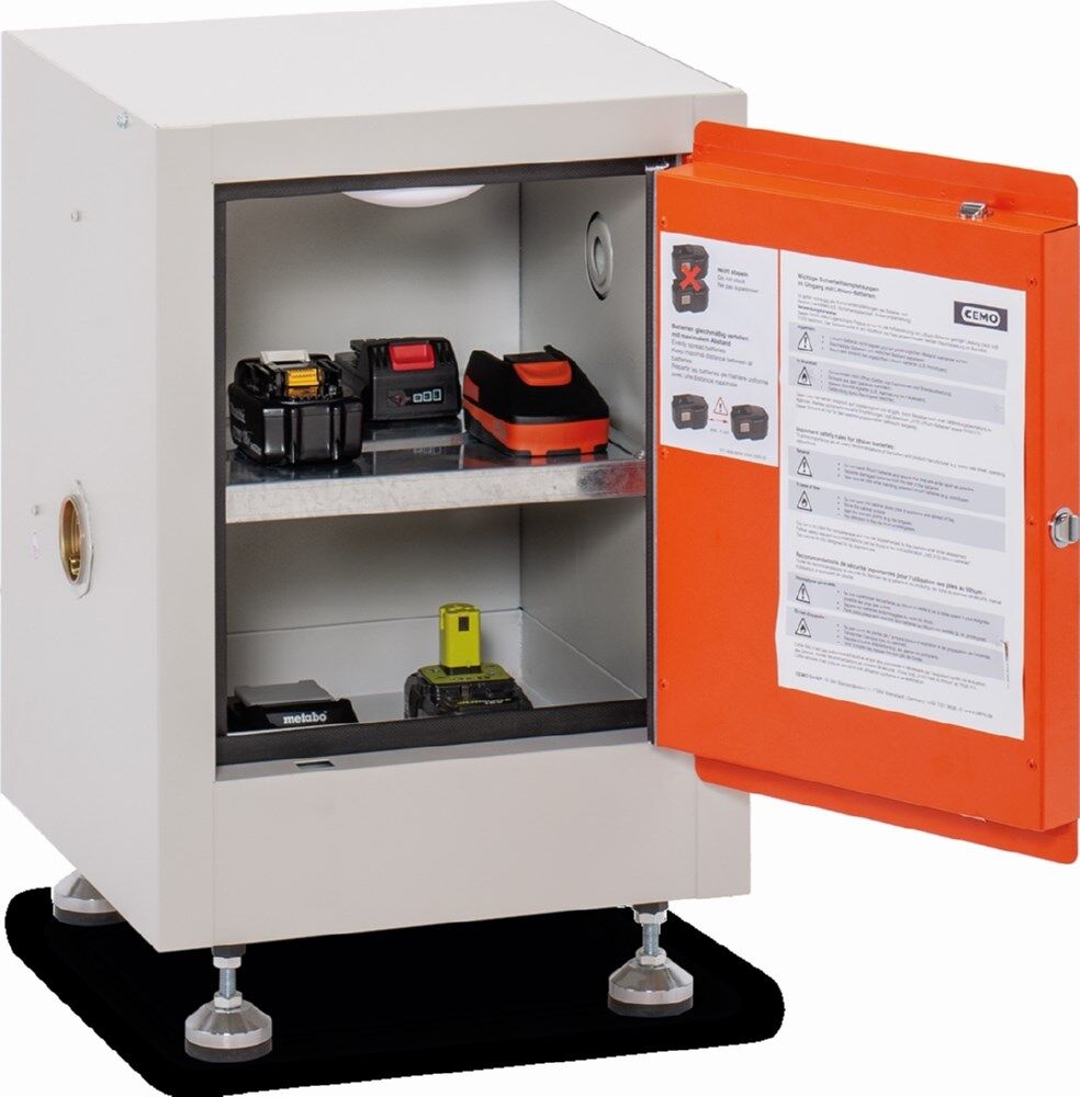 Cemo Akku Lagerschrank FMplus US mit zwei Lagerebenen Produktbild Cemo Akku Lagerschrank FMplus US mit zwei Lagerebenen bild 3