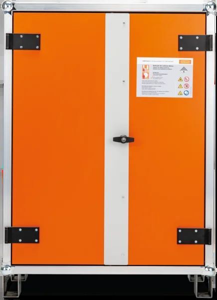 Produktbild Cemo Akku Lagerschrank 8/10 mit Füßen lockEX 58 x 81 x 111 cm