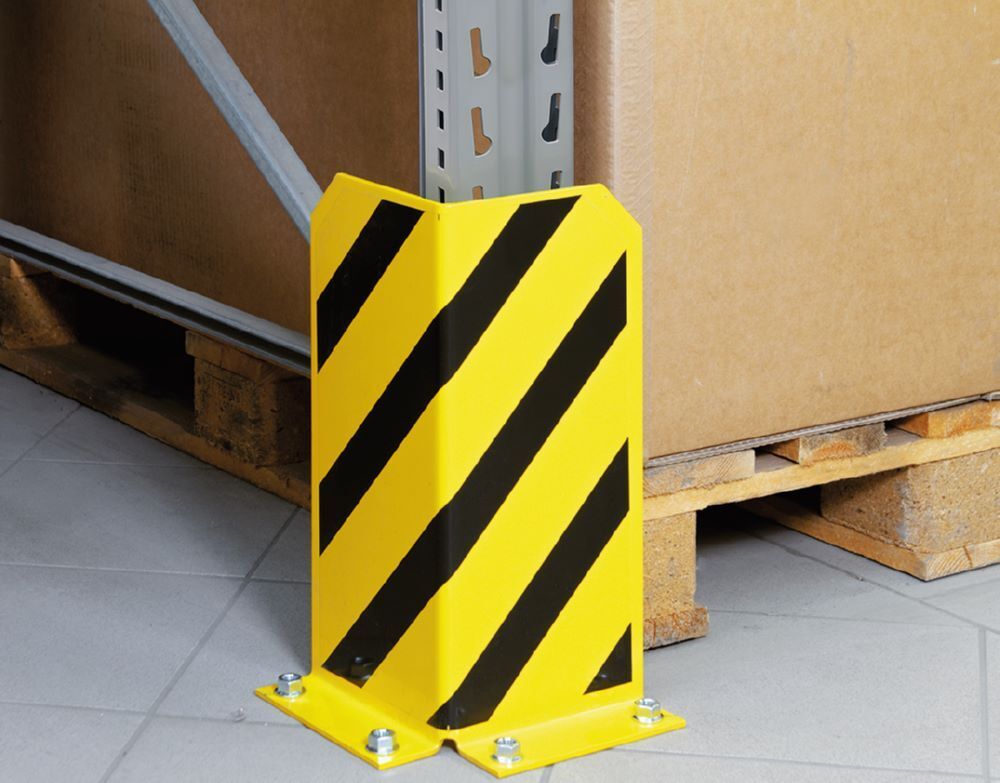 Cemo Anfahrschutz für Regale L Form für Ecken inklusive 4 Bolzenanker Produktbild Cemo Anfahrschutz für Regale L Form für Ecken inklusive 4 Bolzenanker