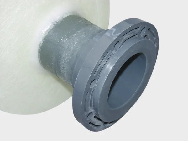 Produktbild Cemo Anlaminierter PVC Flansch Nw100/Nd10 für GFK Fässer