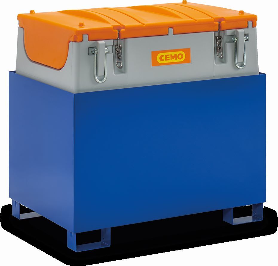 Cemo Auffangwannen für moblile Dieseltankstellen ohne Gitterrost lackiert RAL 5002 Produktbild Cemo Auffangwannen für moblile Dieseltankstellen ohne Gitterrost lackiert RAL 5002