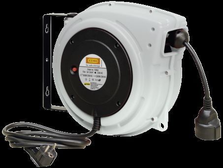 Cemo Automatik Kabelaufroller 15 m 3 x 1,5 Produktbild Cemo Automatik Kabelaufroller 15 m 3 x 1,5
