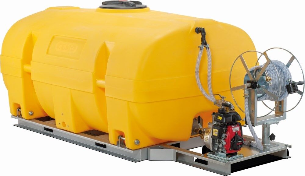 Cemo BWS 130-PE 3000 Liter Benzinmotorpumpe mit Schwallwand Produktbild Cemo BWS 130-PE 3000 Liter Benzinmotorpumpe mit Schwallwand