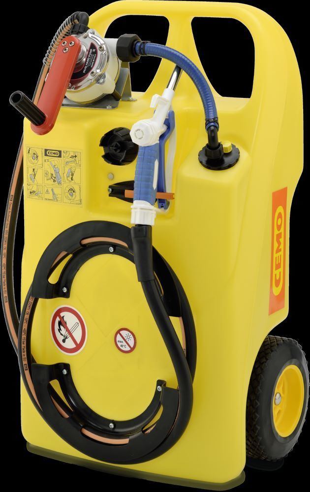 Cemo Caddy 60 l mit Kurbelpumpe für Frostschutz Produktbild Cemo Caddy 60 l mit Kurbelpumpe für Frostschutz