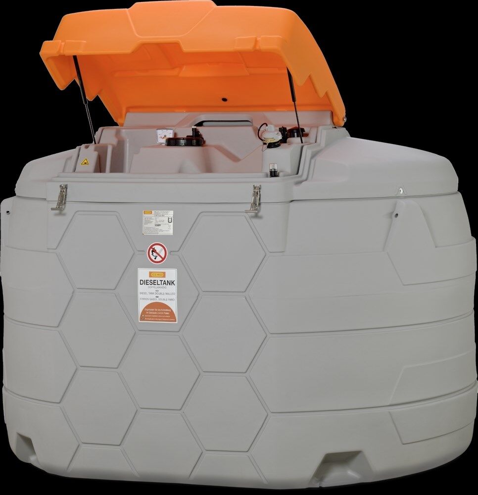 Cemo CUBE Heizöltank 5000 Liter Outdoor komplett Cemo CUBE Heizöltank 5000 Liter Outdoor komplett