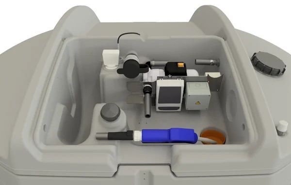 Produktbild Cemo Cube Tank 3500 Liter für Adblue Indoor Basic 210 x 198 x 158 cm