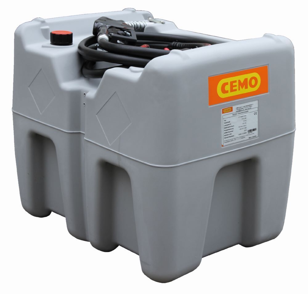 Cemo Dieseltankstation DT-Mobil Easy 210 L mit Elektropumpe 12 V Produktbild Cemo Dieseltankstation DT-Mobil Easy 210 L mit Elektropumpe 12 V