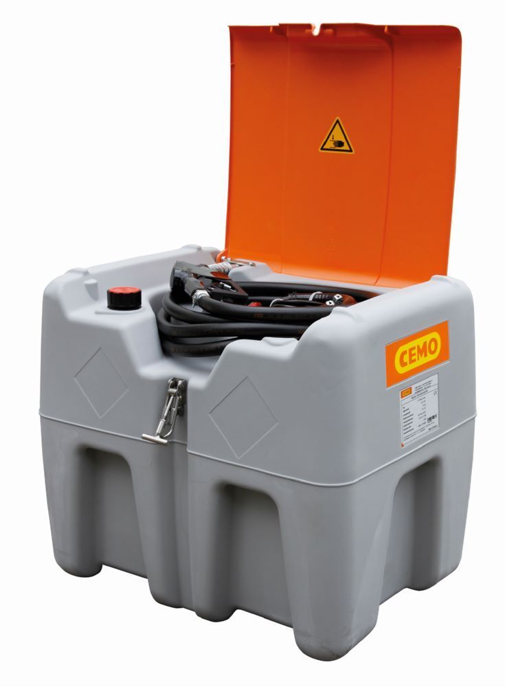 Cemo DT-Mobil Easy Dieseltankstation 210 l mit Deckel Elektropumpe 12 V Zapfpistole Cemo DT-Mobil Easy Dieseltankstation 210 l mit Deckel Elektropumpe 12 V Zapfpistole