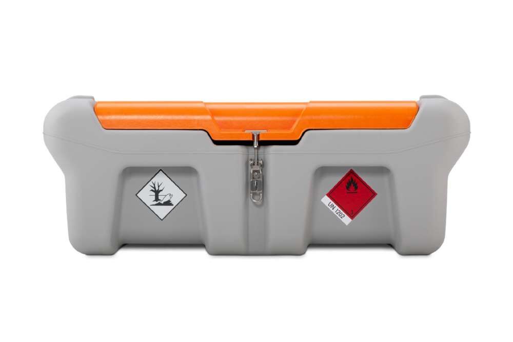 CEMO DT Mobil Easy 210 l Pick-up mit Elektropumpe Centri SP30 AZV und Klappdeckel Produktbild CEMO DT Mobil Easy 210 l Pick-up mit Elektropumpe Centri SP30 AZV und Klappdeckel