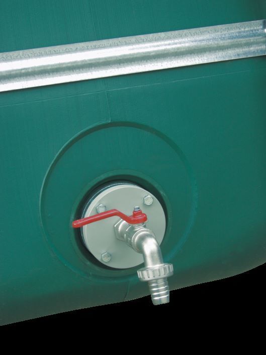 Cemo Flansch mit Kugelhahn 1 Zoll für Großspeicher Produktbild Cemo Flansch mit Kugelhahn 1 Zoll für Großspeicher