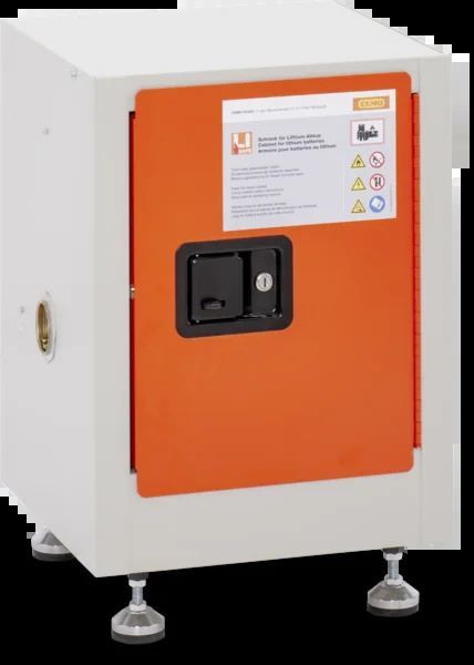 Produktbild Cemo Gefahrstoffschrank FMplus US mit Ladeeinheit 43 x 43 x 56 cm