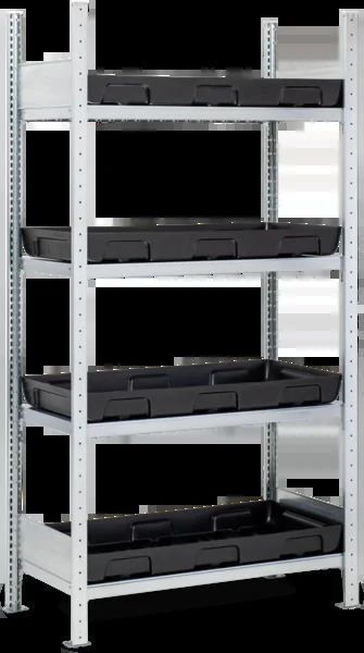 Produktbild Cemo Gefahrstoffregal 10/5-PE Grundfeld 53,5 x 106 x 200 cm