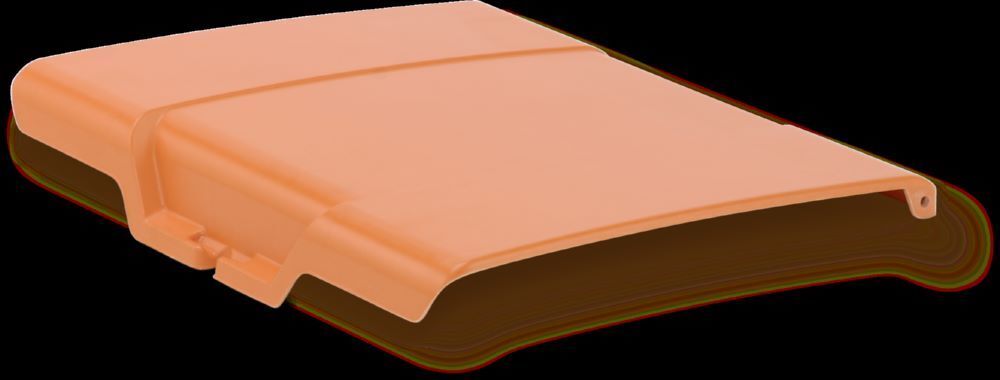 Cemo Klappdeckel 210 für DT Mobil Easy in orange Produktbild Cemo Klappdeckel 210 für DT Mobil Easy in orange