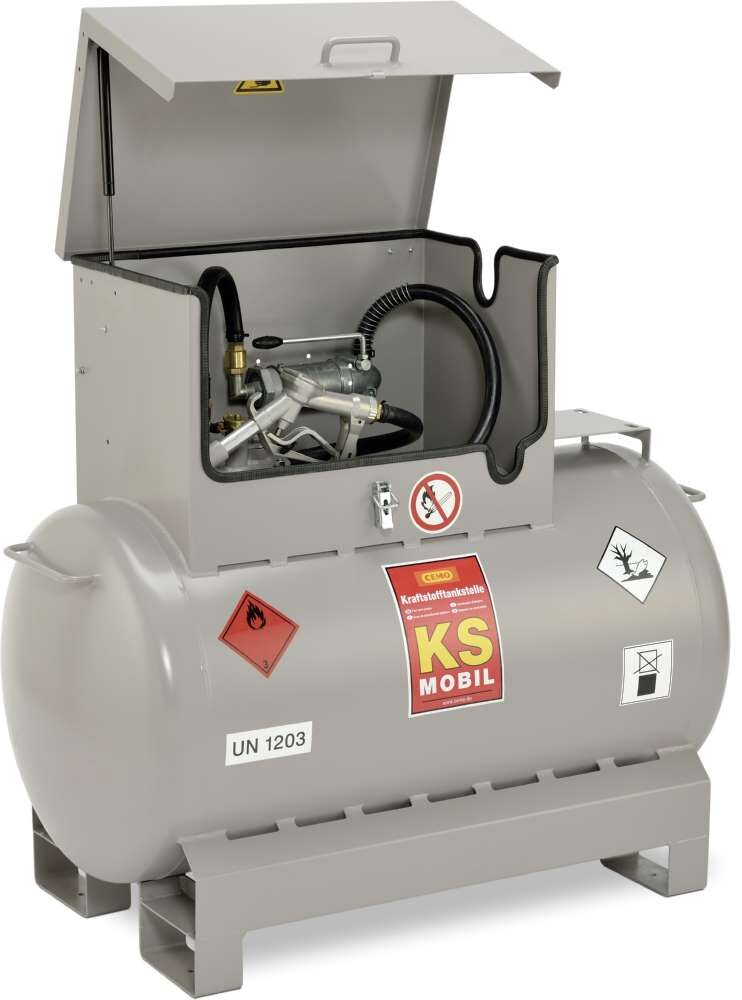CEMO KS Mobil 300 Liter lackiert mit Handpumpe Produktbild CEMO KS Mobil 300 Liter lackiert mit Handpumpe