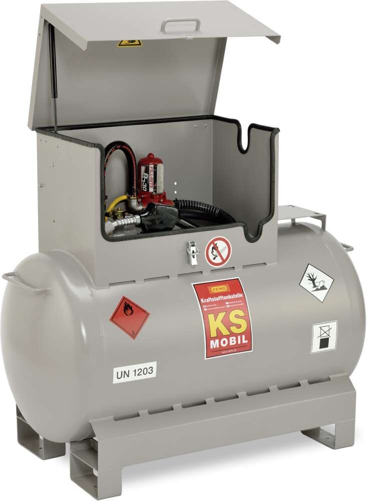 CEMO KS Mobil 300 Liter lackiert mit Elektropumpe Produktbild CEMO KS Mobil 300 Liter lackiert mit Elektropumpe bild 1