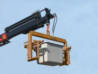 Cemo Ladebügel für Streugutbehälter hydraulisch kippbar für Streugutbox 400 L Produktbild Cemo Ladebügel für Streugutbehälter hydraulisch kippbar für Streugutbox 400 L bild 3