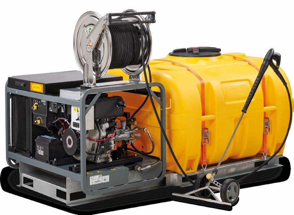 Cemo Mobiles Reinigungs und Unkrautbekämpfungssystem MCS 1000 HD 1.000 l Produktbild Cemo Mobiles Reinigungs und Unkrautbekämpfungssystem MCS 1000 HD 1.000 l