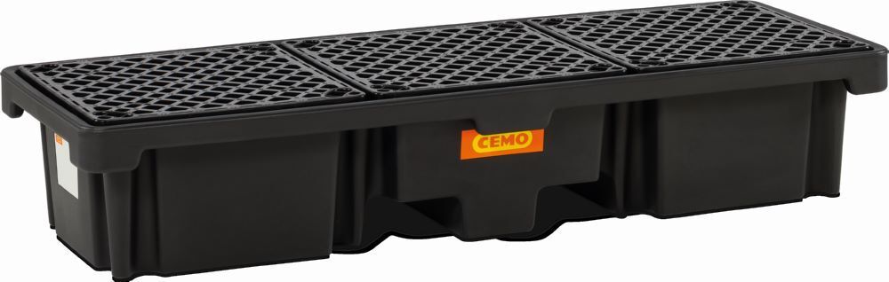 Cemo PE Fassauffangwanne 220/3 für 3 x 200 l Fässer Produktbild Cemo PE Fassauffangwanne 220/3 für 3 x 200 l Fässer