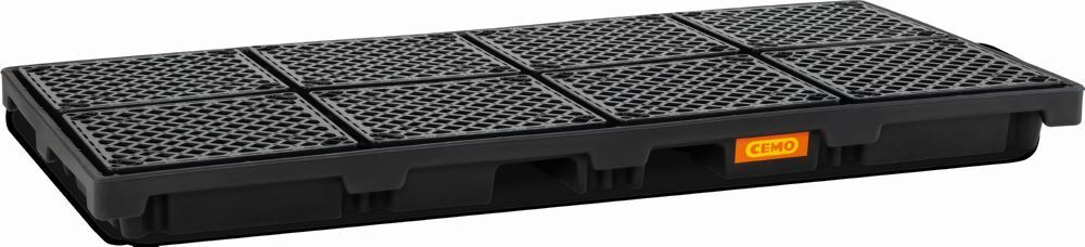 Cemo PE-Fassauffangwanne 270/8 Auffangvolumen 270 Liter 248 x 128 x 18 cm Produktbild Cemo PE-Fassauffangwanne 270/8 Auffangvolumen 270 Liter 248 x 128 x 18 cm