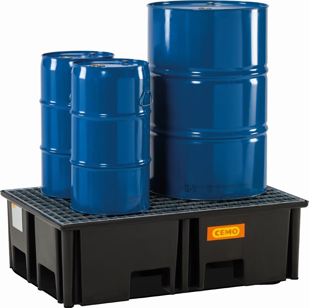 Cemo PE-Palettenauffangwanne 220/2 220 Liter 123 x 83 x 36 cm Produktbild Cemo PE-Palettenauffangwanne 220/2 220 Liter 123 x 83 x 36 cm bild 3