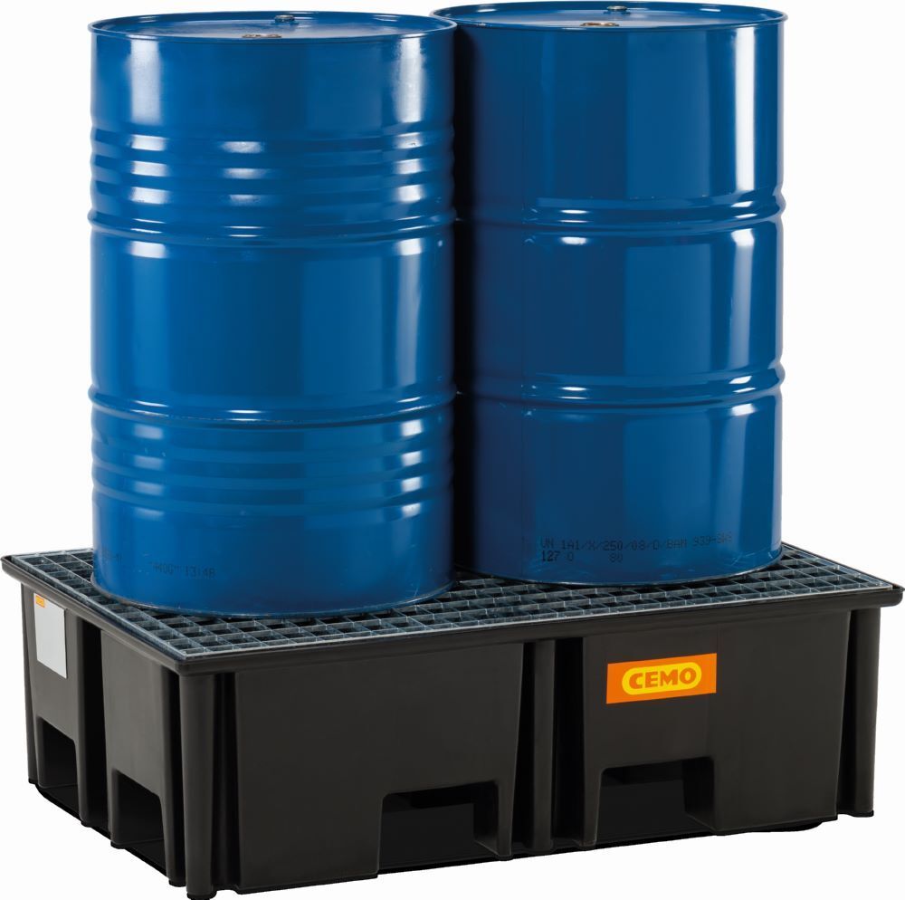 Cemo PE-Palettenauffangwanne 220/2 220 Liter 123 x 83 x 36 cm Produktbild Cemo PE-Palettenauffangwanne 220/2 220 Liter 123 x 83 x 36 cm bild 4