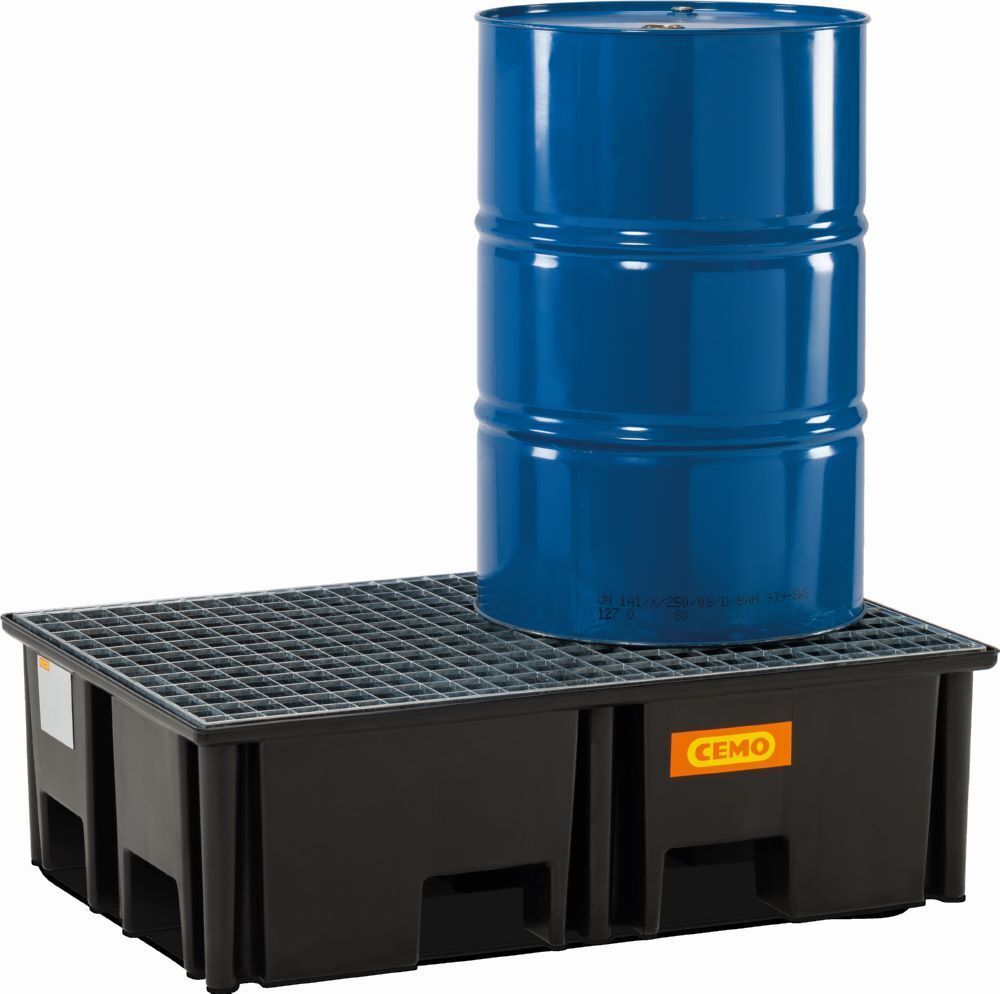Cemo PE-Palettenauffangwanne 220/2 220 Liter 123 x 83 x 36 cm Produktbild Cemo PE-Palettenauffangwanne 220/2 220 Liter 123 x 83 x 36 cm bild 5