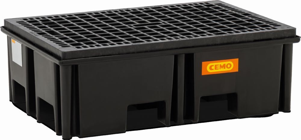 Cemo PE-Palettenauffangwanne 220/2 220 l Auffangvolumen Produktbild Cemo PE-Palettenauffangwanne 220/2 220 l Auffangvolumen