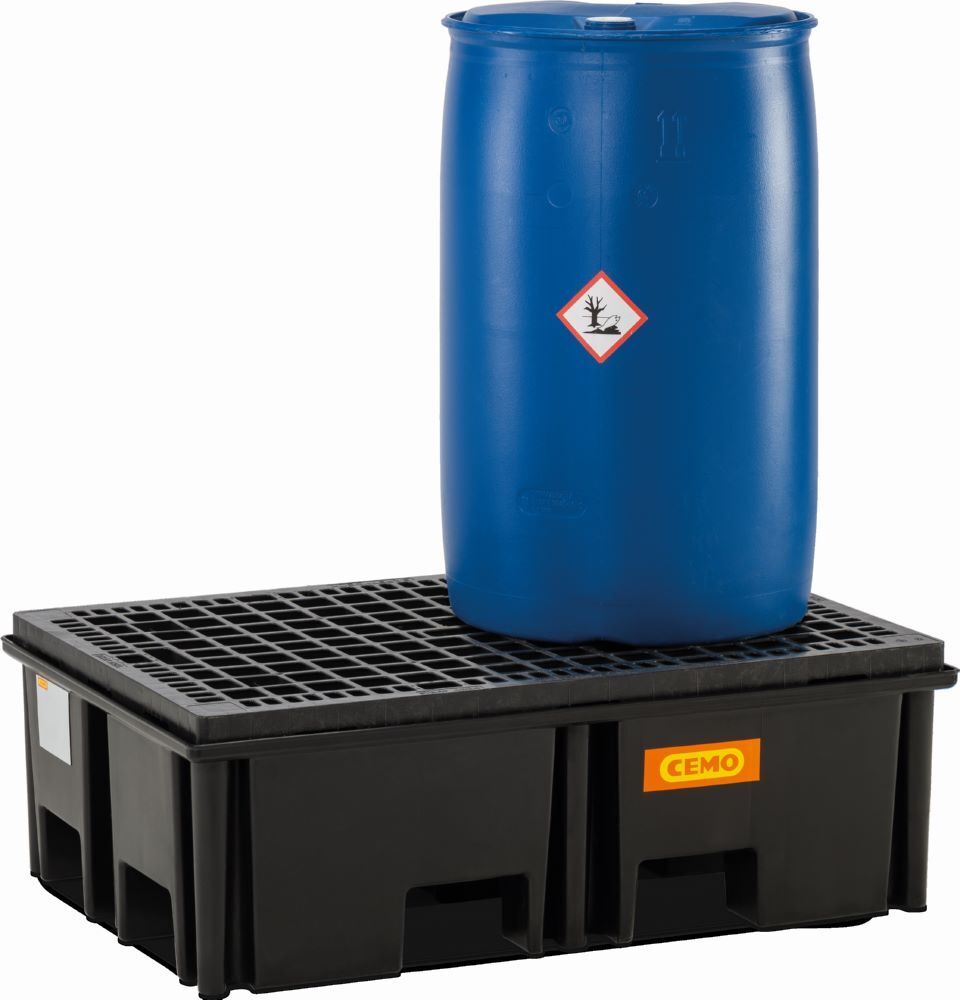Cemo PE-Palettenauffangwanne 220/2 220 l Auffangvolumen Produktbild Cemo PE-Palettenauffangwanne 220/2 220 l Auffangvolumen bild 3