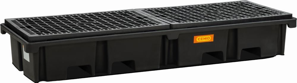 Cemo PE-Palettenauffangwanne 242 x 88 x 39 cm 425 Liter Auffangvolumen Produktbild Cemo PE-Palettenauffangwanne 242 x 88 x 39 cm 425 Liter Auffangvolumen