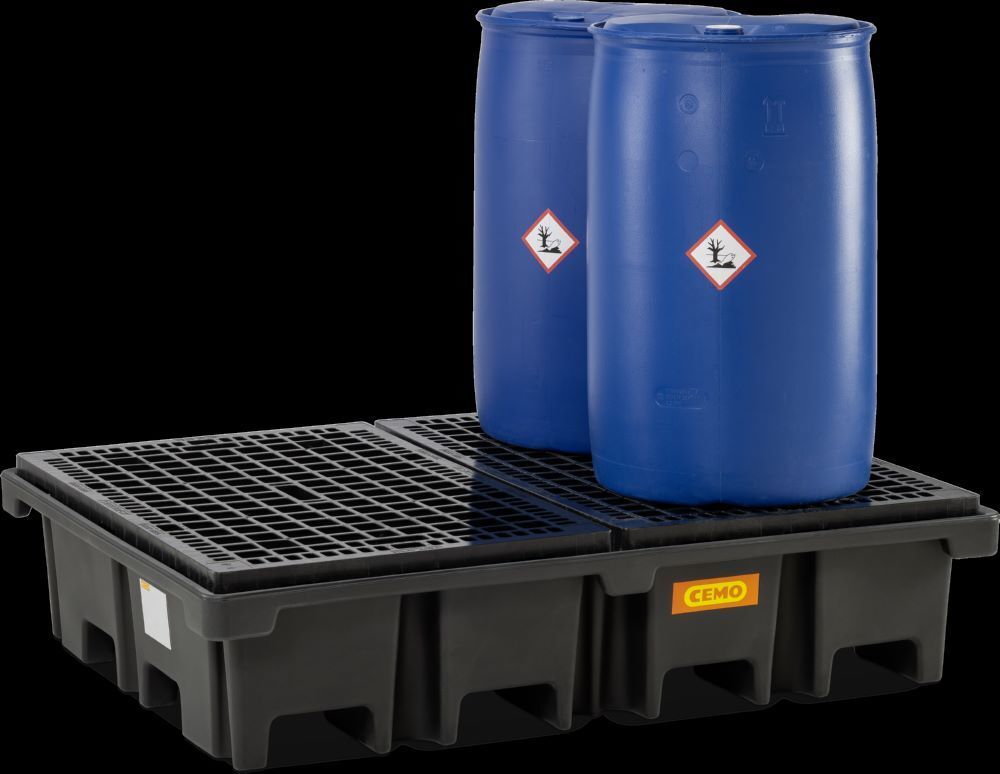 Cemo PE-Palettenauffangwanne 167 x 127 x 39 cm Auffangvolumen 425 Liter Produktbild Cemo PE-Palettenauffangwanne 167 x 127 x 39 cm Auffangvolumen 425 Liter bild 3