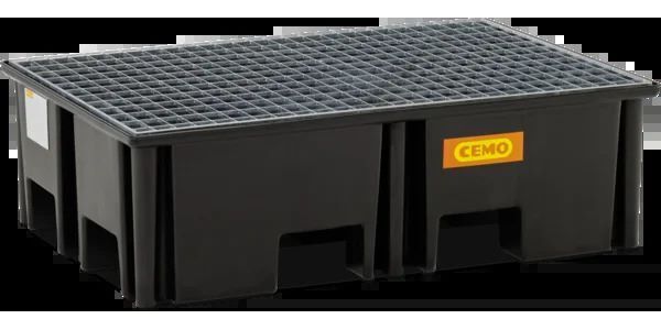 Produktbild Cemo PE Palettenauffangwanne 220/2 RG 83 x 123 x 36 cm