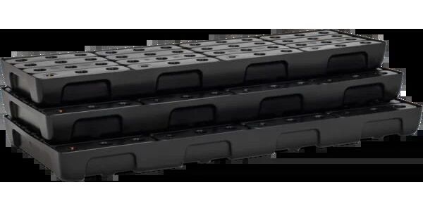 Produktbild PE-Regalauffangwanne 28 L mit PE-Rost bild 3