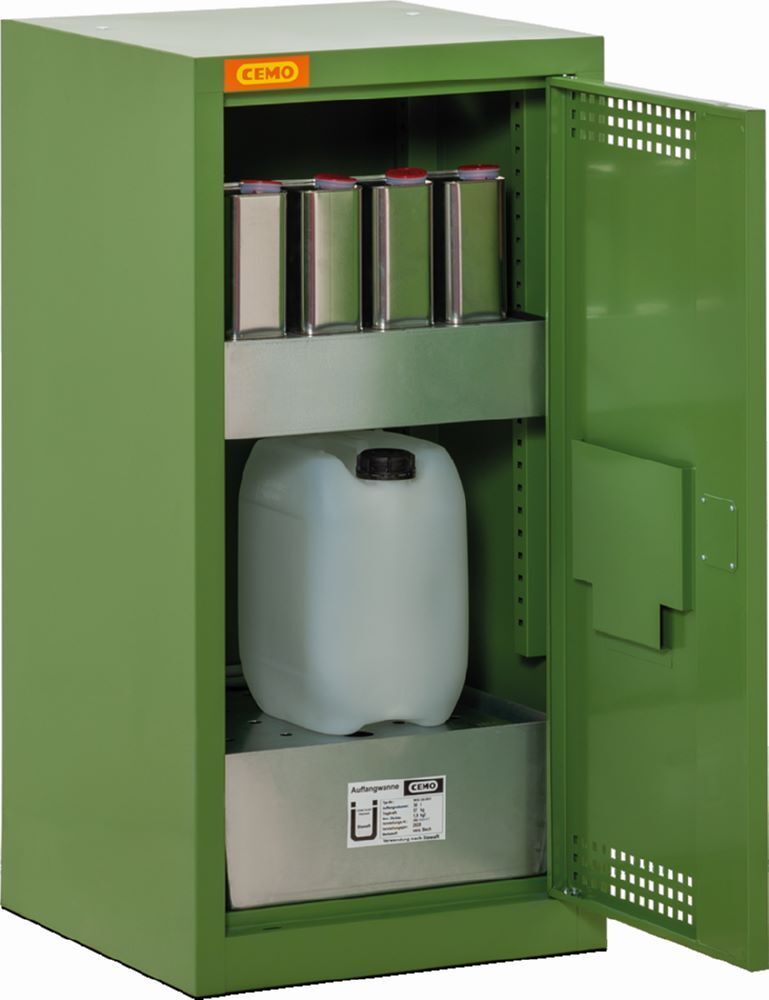 Cemo Pflanzenschutzmittelschrank 5/10 mit 20 Liter Bodenwanne Produktbild Cemo Pflanzenschutzmittelschrank 5/10 mit 20 Liter Bodenwanne