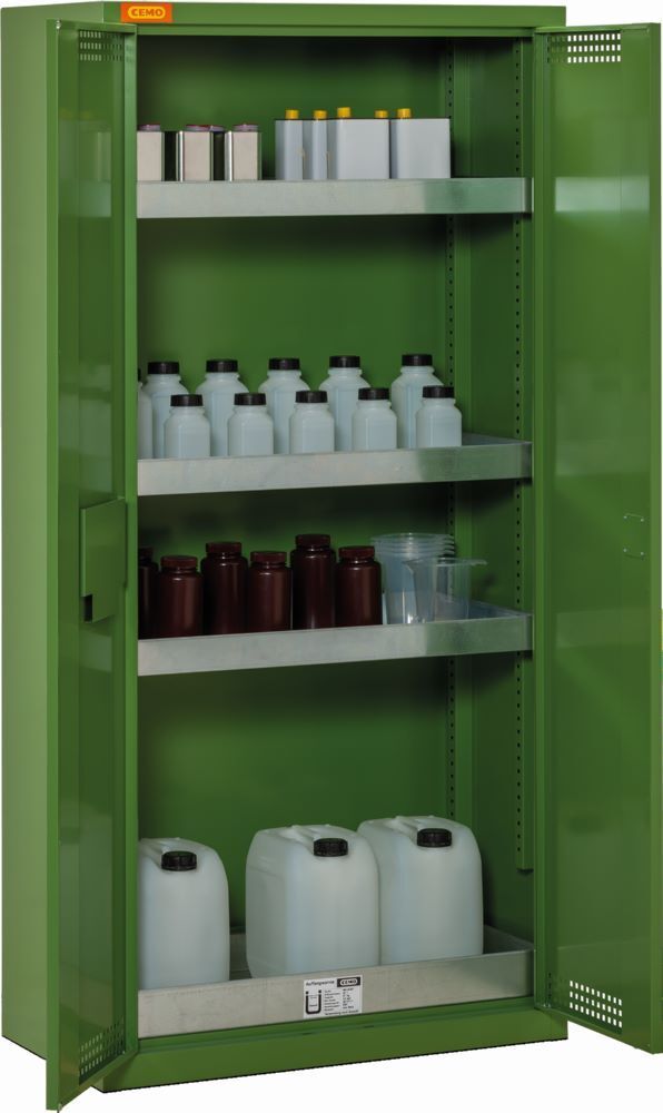 Cemo PSM-Schrank 10/20 RAL 6011 Produktbild Cemo PSM-Schrank 10/20 RAL 6011