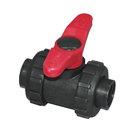 Produktbild Cemo PVC Kugelhahn beidseitig R 1 1/2 Zoll i für PE Fässer