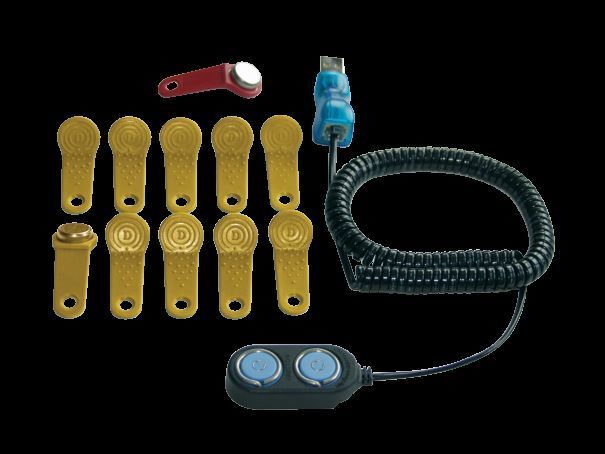 Cemo Schlüsselset mit Schlüsselleser USB Anschluss Produktbild Cemo Schlüsselset mit Schlüsselleser USB Anschluss