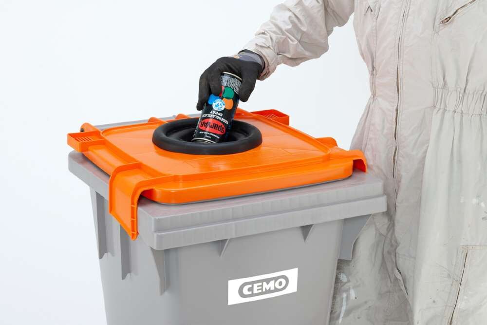 CEMO Spraydosen-Sammelbehälter Produktbild CEMO Spraydosen-Sammelbehälter bild 4