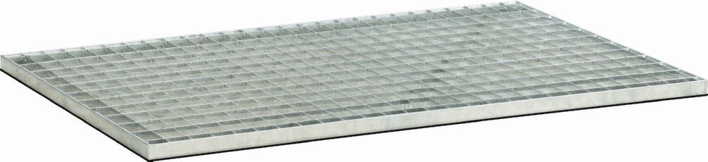 Cemo Stahlgitterrost 800 x 1200 mm verzinkt für PE Palettenauffangwanne Produktbild Cemo Stahlgitterrost 800 x 1200 mm verzinkt für PE Palettenauffangwanne