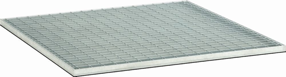 Cemo Stahlgitterrost 1200 x 1200 mm verzinkt Produktbild Cemo Stahlgitterrost 1200 x 1200 mm verzinkt