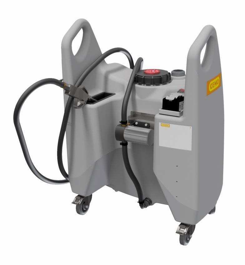 Cemo Transfer-Trolley Öl 150 Liter Akku Pumpe max. 4,5 l/min Ladegerät Produktbild Cemo Transfer-Trolley Öl 150 Liter Akku Pumpe max. 4,5 l/min Ladegerät